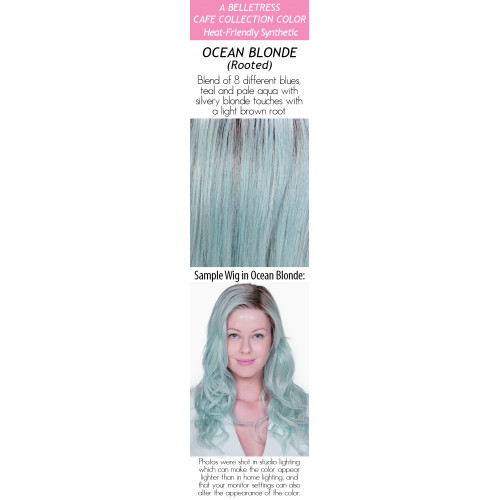  
Color choices: Ocean Blonde (Rooted)